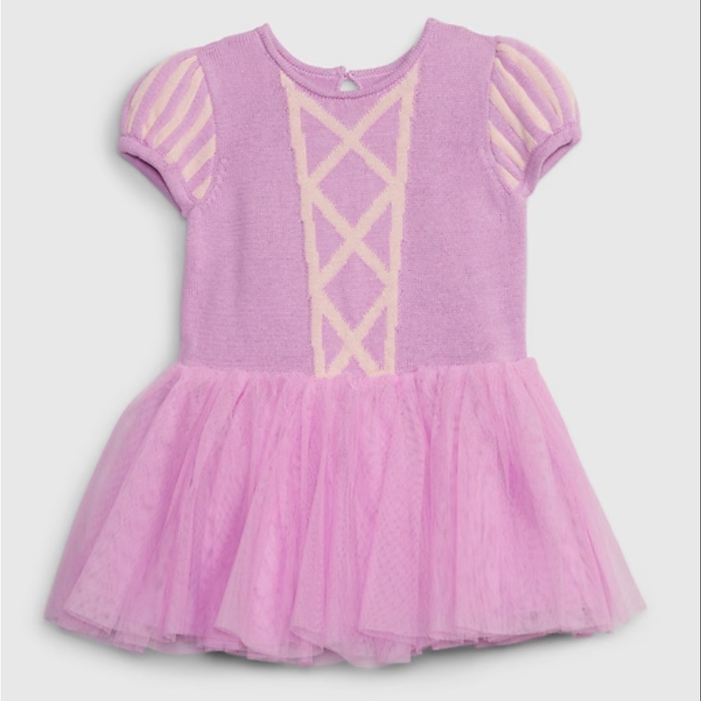 Lavender Pink Tulle Princess Dress
